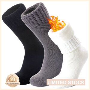 Thermal Winter Socks Extra Thick Insulated Heated Ski Crew Boot Unisex